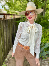 The Lilly lace blouse