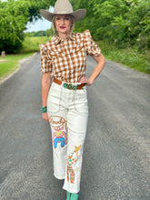 The Howdy white jeans