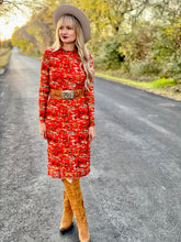 The Red River dress