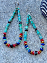 The Turquoise trail earrings