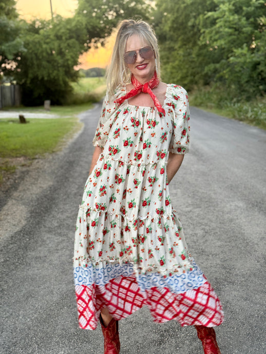 The Patriotic prairie dress