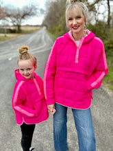 The mini Fuchsia fusion pullover