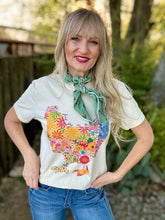 Find Joy chicken tee