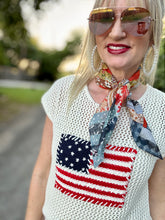 The Stars and stripes knit top
