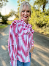 The Candy striper blouse