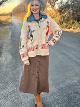 The Houndstooth skirt