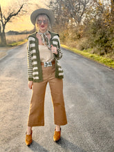 The Mossy oak stripe cardigan