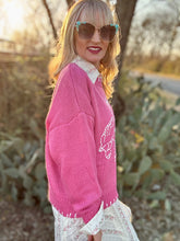 The Pink-aroo sweater