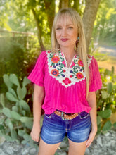 The pink petal blouse