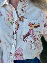 Giddy up cowgirl button up