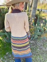 The Dusty trails sweater duster