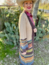 The Dusty trails sweater duster