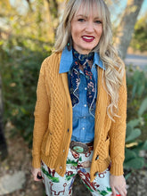 The Golden cable cardigan