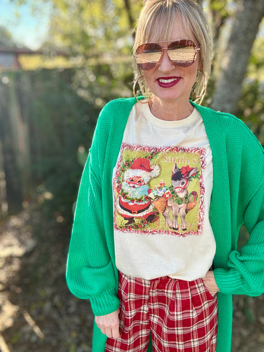 Santas helper tee