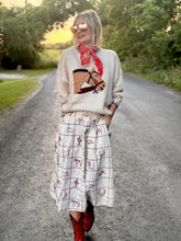 The Cherry wood skirt