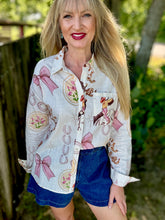 Giddy up cowgirl button up
