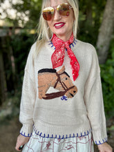 The Burberry bridle sweater