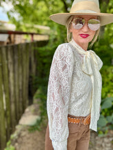The Lilly lace blouse