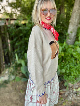The Burberry bridle sweater