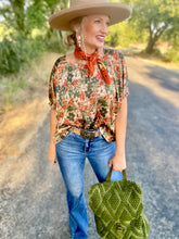 The orange blossom blouse