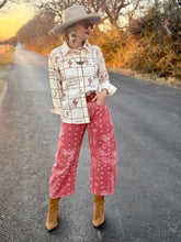 The Bandana barrel jeans