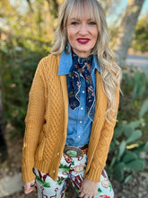 The Golden cable cardigan