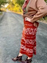 The Rusty rose skirt