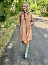 The caramel dress