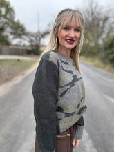 The Subtle camo sweater