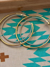 The Two tone hoops