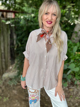 The Sandy stripe button up