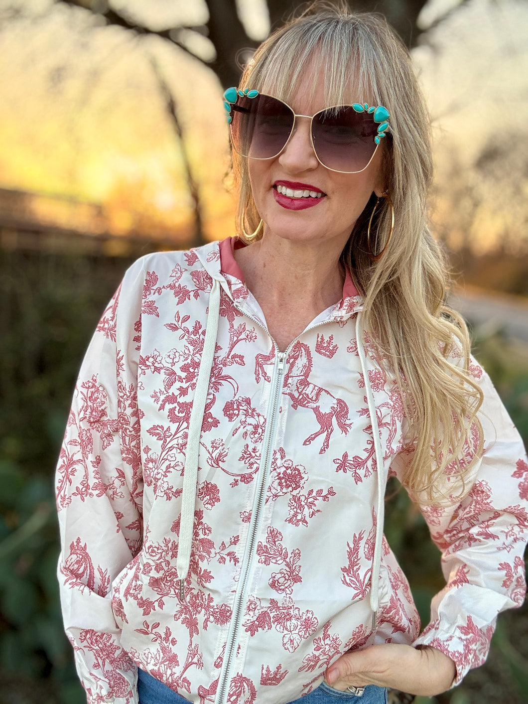 The Trotty toile windbreaker