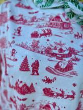 The Holiday Vintage toile top