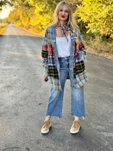 The Mixy flannel kimono