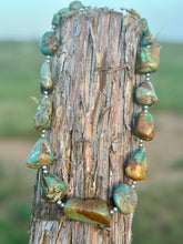 The Tuscun turquoise necklaces