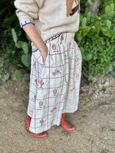The Cherry wood skirt