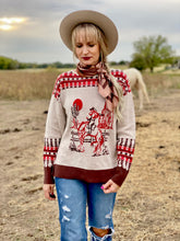 The vintage cowgirl sweater