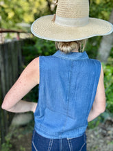 The Durango denim top