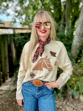 The Pony patch sweater