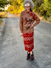 The Rusty rose skirt