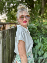 The Whip cream blouse