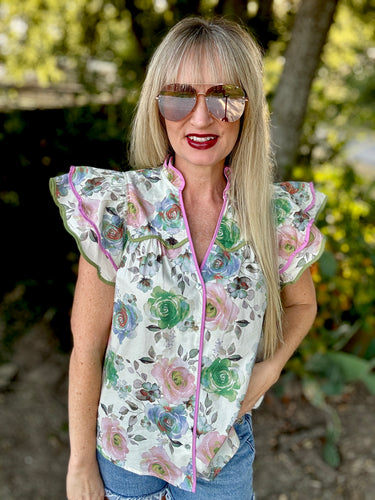 The Scarlett blouse
