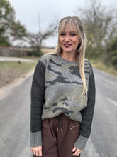 The Subtle camo sweater