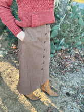 The Houndstooth skirt