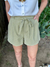 The Garden gingham shorts
