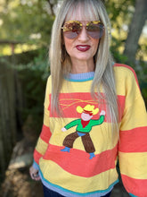 The Sunshine striped cowboy sweater