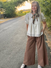 The Everly Eyelet blouse