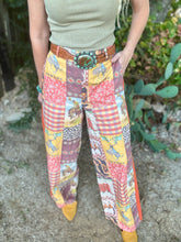 Cowboy collage trousers