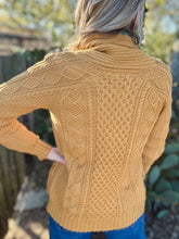 The Golden cable cardigan