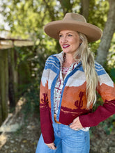 The Red river cardigan